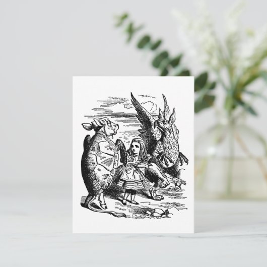  Alice in Wonderland, Griffin, Mock Turtle (Staand voorkant)