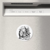 Alice in Wonderland, Griffin, Mock Turtle Magneet (Insitu (Vaatwasser))