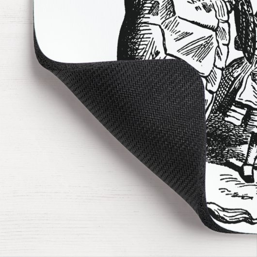  Alice in Wonderland, Griffin, Mock Turtle Muismat (Hoek)