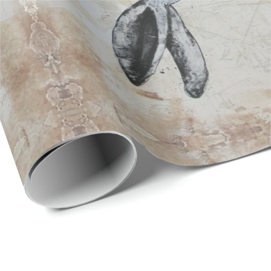 Alice in wonderland grillig wit konijn cadeaupapier (Rol Hoek)