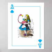 Alice in Wonderland - Groot Speelkaart Poster (Voorkant)