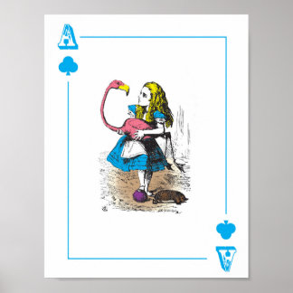 Alice in Wonderland - Grote Speelkaart Poster
