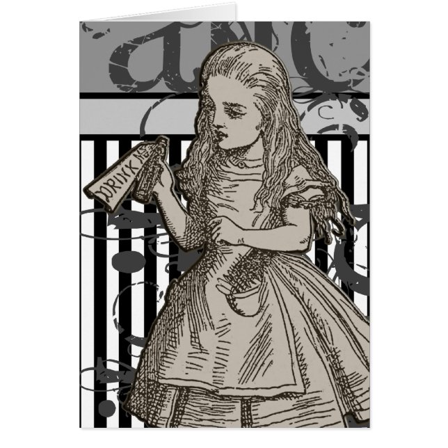 Alice in Wonderland Grunge (Voorkant)