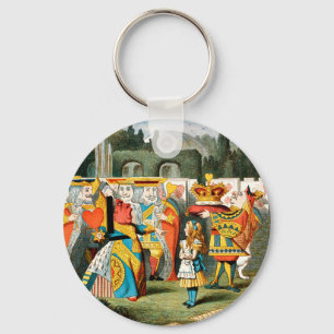 Alice in Wonderland Hartenkoningin Sleutelhanger