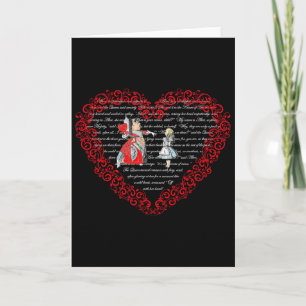 Alice In Wonderland Hartenkoningin Valentijnsdag H Kaart