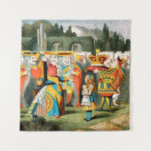 Alice in Wonderland Hartenkoningin Wandkleed (Voorkant)