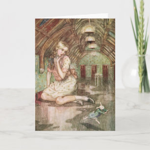  Alice in Wonderland Het Witte Konijn Kaart