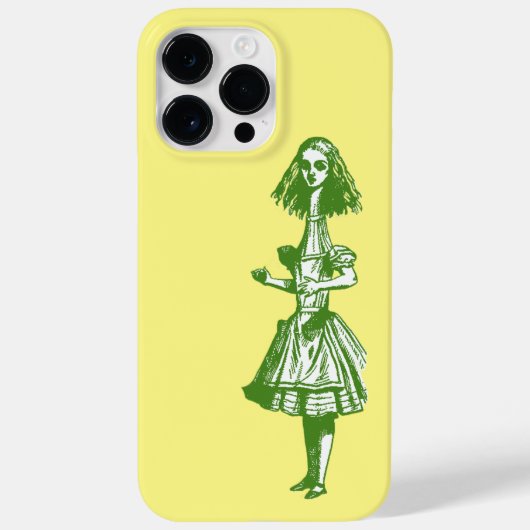Alice in Wonderland Hoesje-Mate iPhone Case (Achterkant)