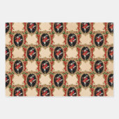 Alice in Wonderland Holiday Wrapping Paper Sheets (Voorkant)
