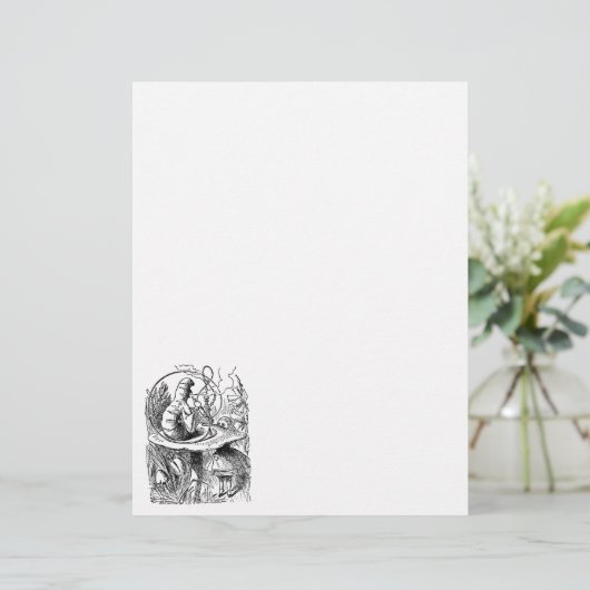 Alice in Wonderland Hookah Caterpijler (Staand voorkant)