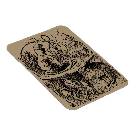 Alice in Wonderland Hookah Caterpijler Magneet (Rechterzijde)