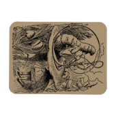  Alice in Wonderland Hookah Caterpijler Magneet (Horizontaal)