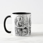 Alice in Wonderland Hookah Caterpijler Mok (Links)