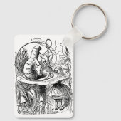 Alice in Wonderland Hookah Caterpijler Sleutelhanger (Achterkant)