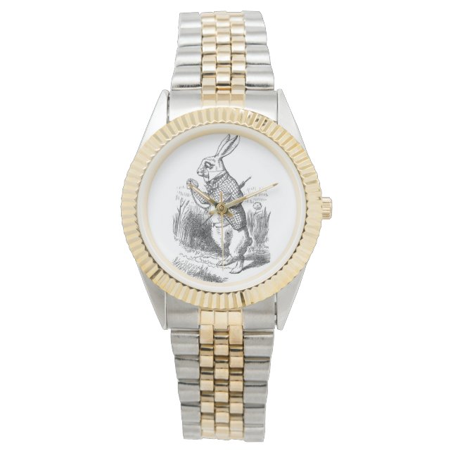 Alice in wonderland horloge (Voorkant)