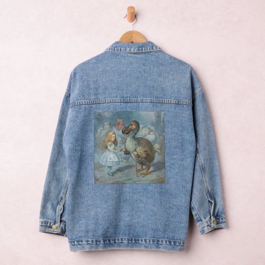 Alice in Wonderland, illustratie Denim Jacket (Hangar)