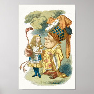  Alice in Wonderland Illustratie Poster
