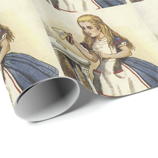 Alice in Wonderland inpakpapier 2 (Rol Hoek)