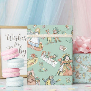 Alice in Wonderland Inpakpapier Cute Kids