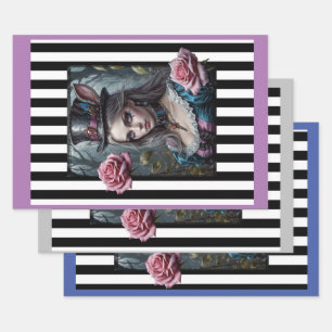 Alice in Wonderland Inpakpapier Vel