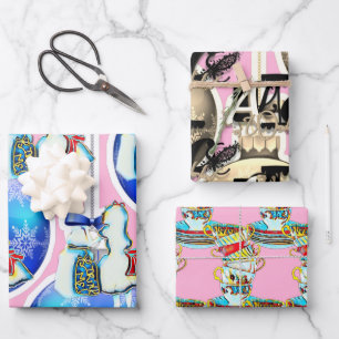 Alice in Wonderland Inpakpapier Vel