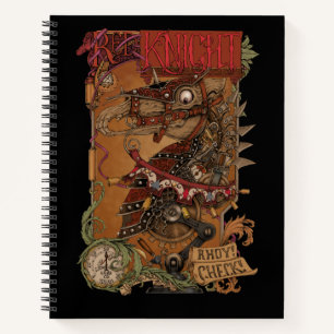 Alice in Wonderland is de Red Knight Notebook Notitieboek