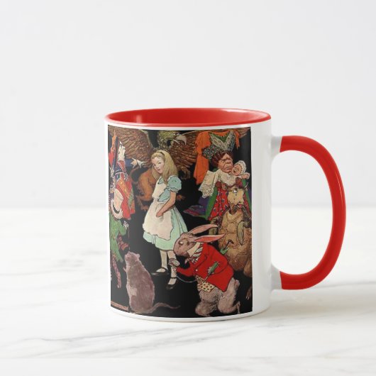 Alice in Wonderland , Jessie Willcox Smith Mok (Rechts)