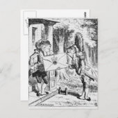 Alice in Wonderland John Tenniel Briefkaart (Voorkant / Achterkant)