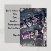 Alice in Wonderland Kaart (Voorkant / Achterkant)