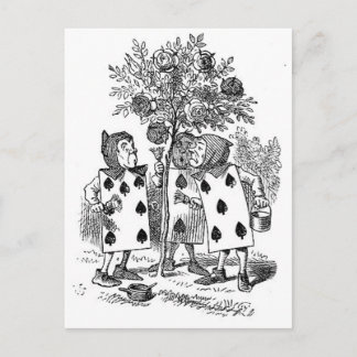 Alice in Wonderland Kaart Soldaten