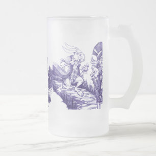 Alice in Wonderland Karakters Tall Mok/Stein Matglas Bierpul