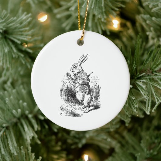 Alice in Wonderland Keramisch Ornament (Boom)