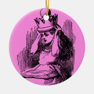 Alice in Wonderland Keramisch Ornament