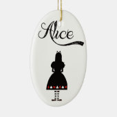 Alice in Wonderland Keramisch Ornament (Rechts)