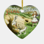 Alice in Wonderland Keramisch Ornament (Voorkant)