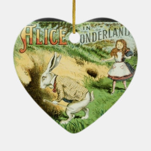Alice in Wonderland Keramisch Ornament