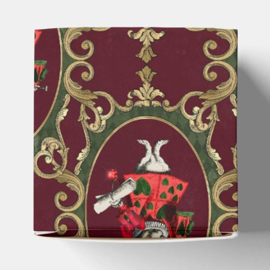 Alice in Wonderland Kerstmis Bedankdoosjes (Bovenkant)