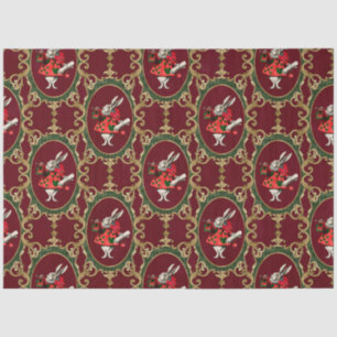 Alice in Wonderland Kerstmis Tissuepapier