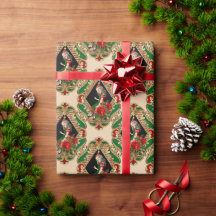 Alice in Wonderland - kerstpapier