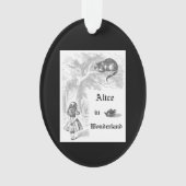 Alice in Wonderland kerstversiering Ornament (voorkant)