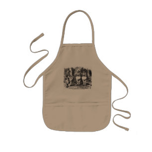 Alice in Wonderland Kinder Schort
