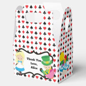 Alice in Wonderland Kinderen van Birthday Party Bedankdoosjes (Geopend)