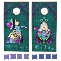 Alice in Wonderland King en Queen Funny