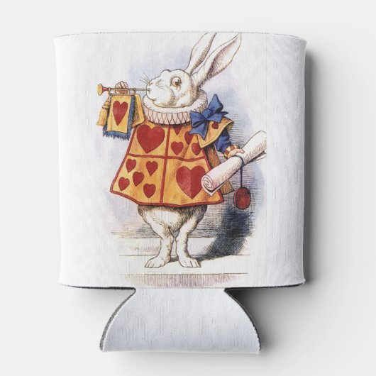 Alice in Wonderland Koelbox konijn Blikjeskoeler (Achterkant)