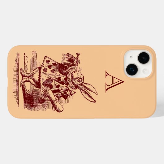 Alice in Wonderland konijn Case-Mate iPhone Case (Achterkant (horizontaal))