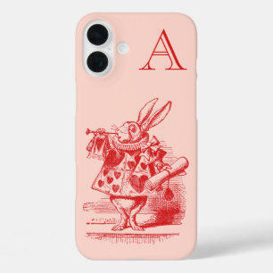 Alice in Wonderland konijn iPhone 16 Plus Hoesje