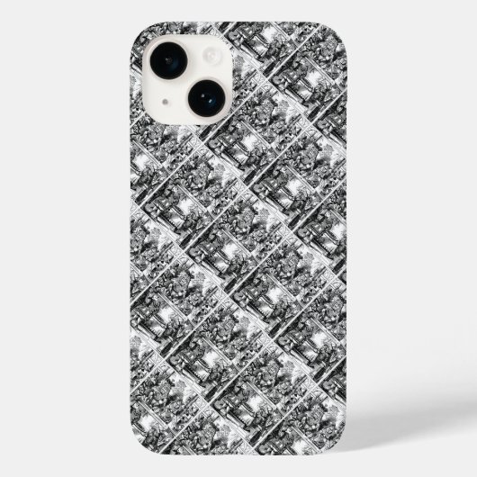 Alice in Wonderland, Koningin der Heten Case-Mate iPhone Case (Achterkant)