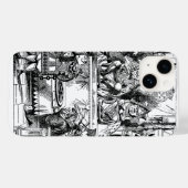  Alice in Wonderland, Koningin der Heten Case-Mate iPhone Case (Achterkant (horizontaal))