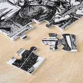  Alice in Wonderland, Koningin der Heten Legpuzzel (Zijkant)