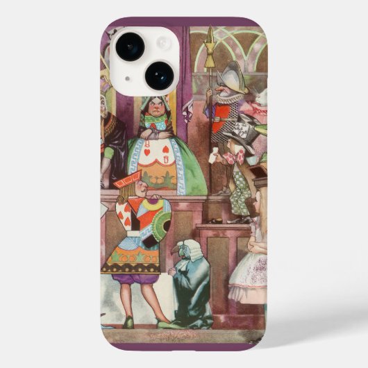  Alice in Wonderland, koningin van harten Case-Mate iPhone Case (Achterkant)